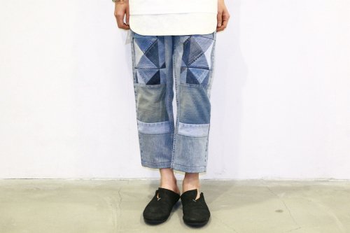 <img class='new_mark_img1' src='https://img.shop-pro.jp/img/new/icons47.gif' style='border:none;display:inline;margin:0px;padding:0px;width:auto;' />Children of the discordance / OLD PATCH DENIM PANTS(BLUE)