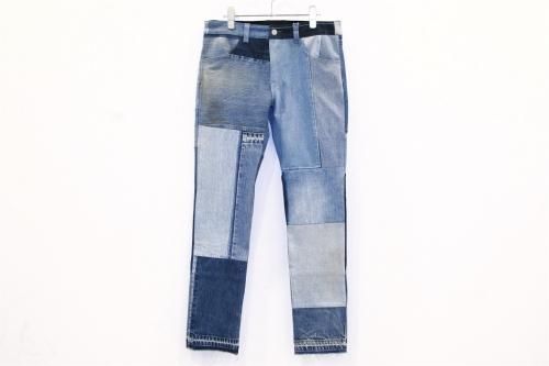 <img class='new_mark_img1' src='https://img.shop-pro.jp/img/new/icons47.gif' style='border:none;display:inline;margin:0px;padding:0px;width:auto;' />Children of the discordance / VINTAGE PATCH DENIM PANTS(BLUESIZE2)