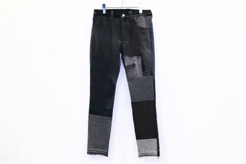 <img class='new_mark_img1' src='https://img.shop-pro.jp/img/new/icons47.gif' style='border:none;display:inline;margin:0px;padding:0px;width:auto;' />Children of the discordance / VINTAGE PATCH DENIM PANTS(BLACKSIZE1)