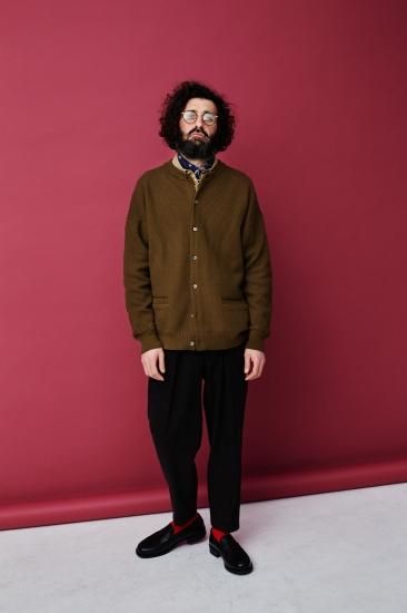 YASHIKI | ヤシキ Hakugin Cardigan(KHAKI)通販サイト - 京都取扱い
