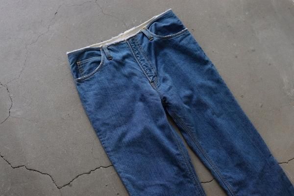 THEE | シー / W-face cut off denim(INDIGO)通販サイト - 京都取扱い スーパーセール半額 THEE (シー) レイヤード カットオフデニムパンツ サイズ2 デニム/ジーンズ