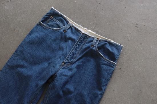 THEE | シー / W-face cut off denim(INDIGO)通販サイト - 京都取扱い スーパーセール半額 THEE (シー) レイヤード カットオフデニムパンツ サイズ2 デニム/ジーンズ