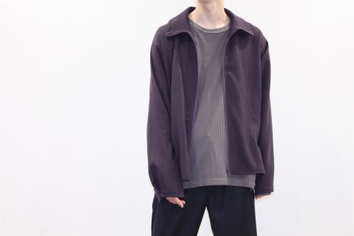 <img class='new_mark_img1' src='https://img.shop-pro.jp/img/new/icons47.gif' style='border:none;display:inline;margin:0px;padding:0px;width:auto;' />THEE / track shirts jacket(PURPLE)