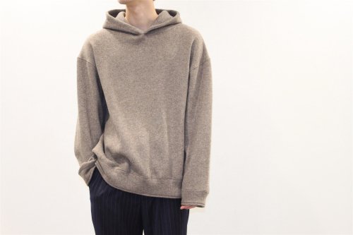 <img class='new_mark_img1' src='https://img.shop-pro.jp/img/new/icons47.gif' style='border:none;display:inline;margin:0px;padding:0px;width:auto;' />THEE /w-face hoodie knit(BROWN)
