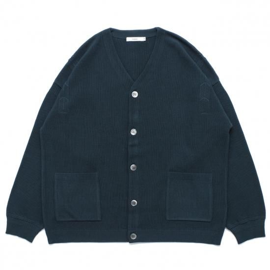 YASHIKI ボタン付きカーディガン ブルー　サイズ2 YASHIKI Akigumo Cardigan – Chum!