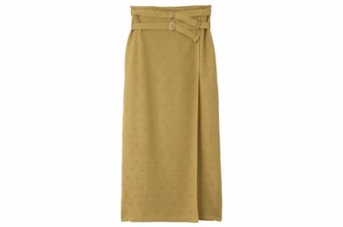 <img class='new_mark_img1' src='https://img.shop-pro.jp/img/new/icons47.gif' style='border:none;display:inline;margin:0px;padding:0px;width:auto;' />TAN / DOTS TULLE SKIRT(MUSTARD)