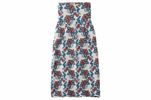 <img class='new_mark_img1' src='https://img.shop-pro.jp/img/new/icons47.gif' style='border:none;display:inline;margin:0px;padding:0px;width:auto;' />TAN / FLOWER MOTIF SKIRT(IVORY)