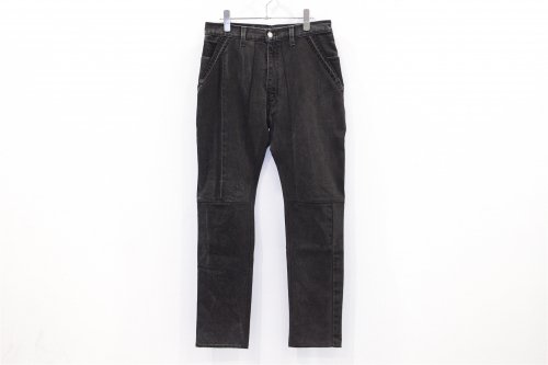 <img class='new_mark_img1' src='https://img.shop-pro.jp/img/new/icons47.gif' style='border:none;display:inline;margin:0px;padding:0px;width:auto;' />The Attractman / PATCH WORK DENIM(BLACK)