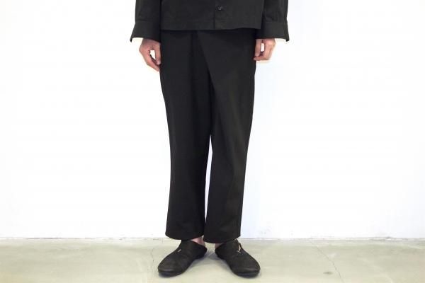 voaaov ラップパンツ VOAAOV（ヴォアーブ）の「VOAAOV ラップテーパードパンツ black