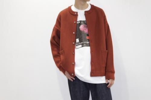 <img class='new_mark_img1' src='https://img.shop-pro.jp/img/new/icons47.gif' style='border:none;display:inline;margin:0px;padding:0px;width:auto;' />YASHIKI /Hisetsu Cardigan(TERRACOTTA)
