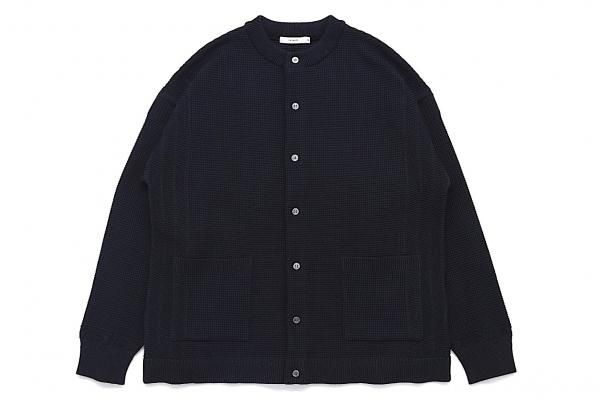 YASHIKI / Hisetsu Cardigan(BLACK) | ヒセツカーディガン(ブラック