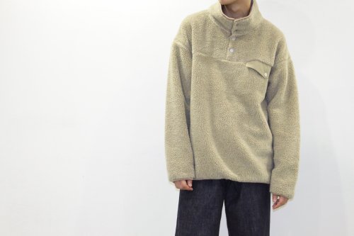 <img class='new_mark_img1' src='https://img.shop-pro.jp/img/new/icons47.gif' style='border:none;display:inline;margin:0px;padding:0px;width:auto;' />esgrey / boa pullover jacket(CAMEL)