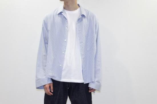THEE | シー rhythm.(BLUE STRIPE) / リズムシャツ(ブルーストライプ THEE | シー rhythm.(BLUE STRIPE) / リズムシャツ(ブルーストライプ