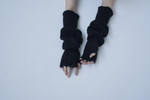 <img class='new_mark_img1' src='https://img.shop-pro.jp/img/new/icons47.gif' style='border:none;display:inline;margin:0px;padding:0px;width:auto;' />TAN / FINGERLESS GLOVES(BLACK)