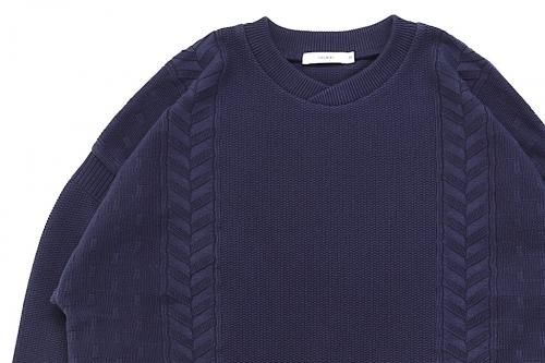 <img class='new_mark_img1' src='https://img.shop-pro.jp/img/new/icons47.gif' style='border:none;display:inline;margin:0px;padding:0px;width:auto;' />YASHIKI / Haruta Knit(NAVY)