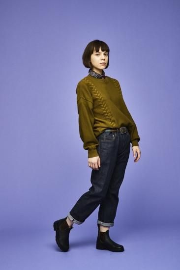 yashiki ヤシキ【19SS】Haruta Knit(UGUISU) YASHIKI / Haruta Knit(UGUISU) | ハルタニット(ウグイス) 通販サイト