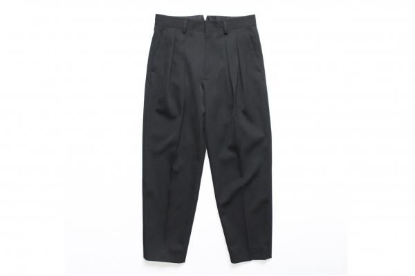 19AW stein EX WIDE TROUSERS BLACK S-