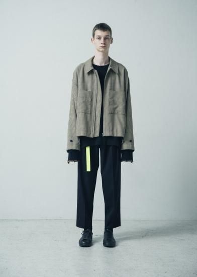 stein 19ss OVER SLV DRIZZLER JACKET