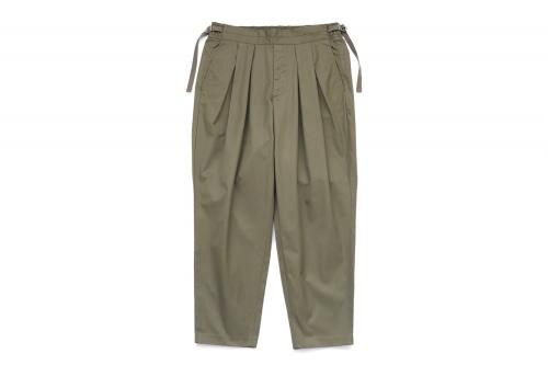 <img class='new_mark_img1' src='https://img.shop-pro.jp/img/new/icons47.gif' style='border:none;display:inline;margin:0px;padding:0px;width:auto;' />SAYATOMO /Karusan Twill Pants(KHAKI)