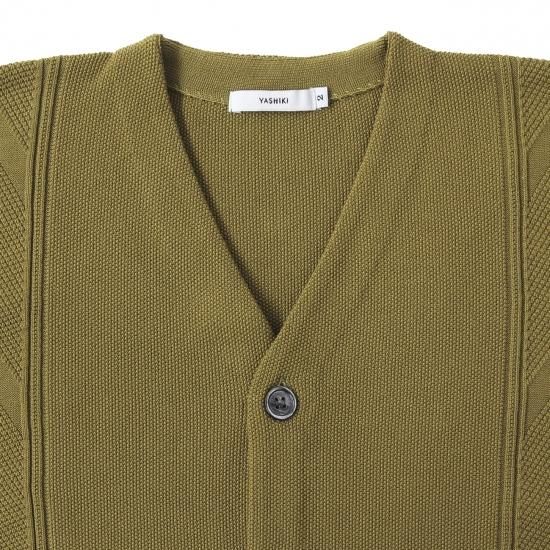 YASHIKI / Konome Cardigan(UGUISU) | コノメカーディガン(ウグイス