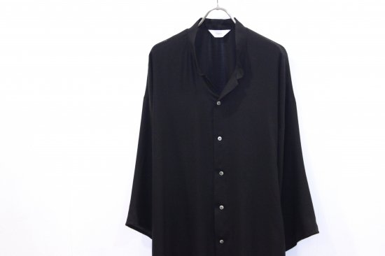 THEE | シー kimono sleeve shirts.(BLACK) / 着物スリーブシャツ