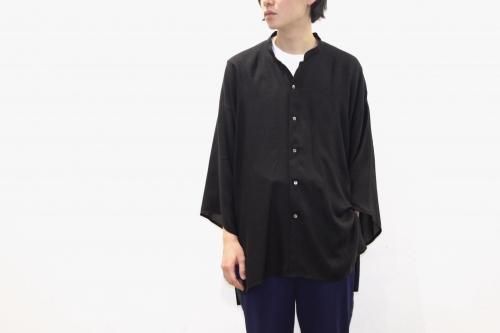 <img class='new_mark_img1' src='https://img.shop-pro.jp/img/new/icons47.gif' style='border:none;display:inline;margin:0px;padding:0px;width:auto;' />THEE / kimono sleeve shirts.(BLACK)