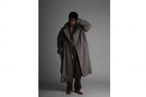 <img class='new_mark_img1' src='https://img.shop-pro.jp/img/new/icons47.gif' style='border:none;display:inline;margin:0px;padding:0px;width:auto;' />ATHA / NEP TWEED MAXI COAT(BROWN)