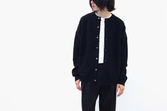 YASHIKI / Komogake Cardigan(BLACK) | コモガケカーディガン YASHIKI / Komogake Cardigan(BLACK) | コモガケカーディガン