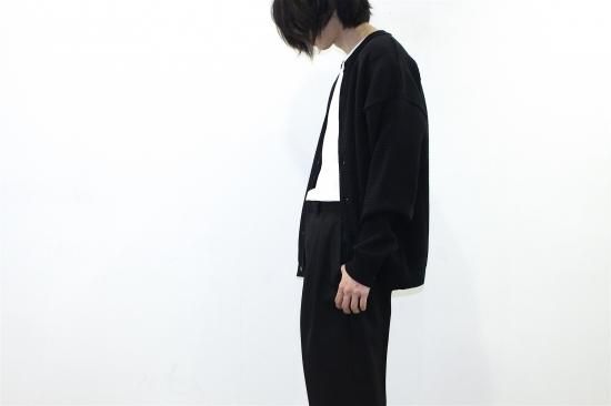YASHIKI / Komogake Cardigan(BLACK) | コモガケカーディガン YASHIKI / Komogake Cardigan(BLACK) | コモガケカーディガン