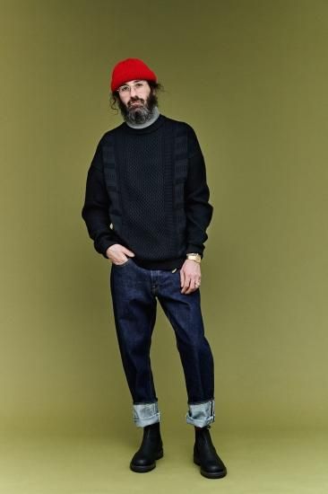 YASHIKI / Arare Knit(BROWN) | アラレニット(ブラウン) 通販 YASHIKI / Arare Knit(BROWN) | アラレニット(ブラウン) 通販