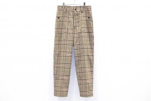 <img class='new_mark_img1' src='https://img.shop-pro.jp/img/new/icons47.gif' style='border:none;display:inline;margin:0px;padding:0px;width:auto;' />ATHA / PL/CO HIGH DENSITY BAKER TROUSERS(BROWN CHECK)