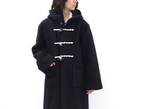 ATHA | アタ DOUBLE MELTON DUFFLE COAT(NAVY) / メルトン