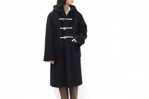 <img class='new_mark_img1' src='https://img.shop-pro.jp/img/new/icons47.gif' style='border:none;display:inline;margin:0px;padding:0px;width:auto;' />ATHA / DOUBLE MELTON DUFFLE COAT(NAVY)