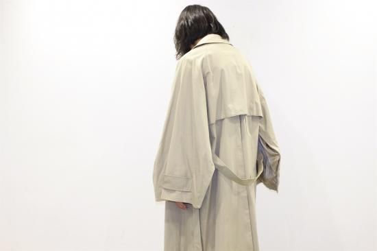 stein / LAY OVERSIZED OVERLAP COAT(BEIGE)通販サイト - 京都 stein / LAY OVERSIZED OVERLAP COAT(BEIGE)通販サイト - 京都