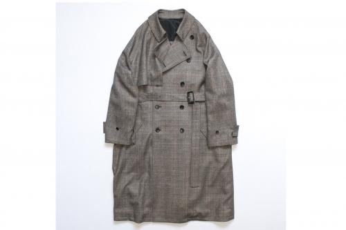 <img class='new_mark_img1' src='https://img.shop-pro.jp/img/new/icons47.gif' style='border:none;display:inline;margin:0px;padding:0px;width:auto;' />stein / LAY OVERSIZED OVERLAP COAT(WINDOW PEN)