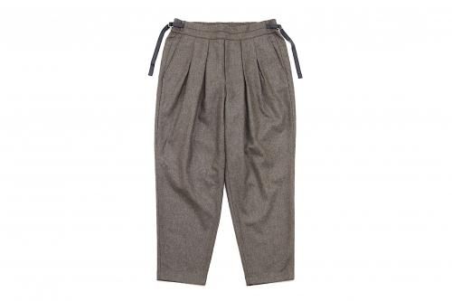 <img class='new_mark_img1' src='https://img.shop-pro.jp/img/new/icons47.gif' style='border:none;display:inline;margin:0px;padding:0px;width:auto;' />SAYATOMO /Karusan Flannel Pants(BEIGE)