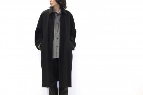 VOAAOV | ヴォアーブ WOOL OVERSIZED COAT(BLACK)通販サイト