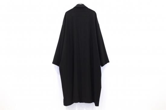 VOAAOV | ヴォアーブ WOOL OVERSIZED COAT(BLACK)通販サイト