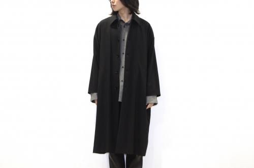 <img class='new_mark_img1' src='https://img.shop-pro.jp/img/new/icons47.gif' style='border:none;display:inline;margin:0px;padding:0px;width:auto;' />VOAAOV / WOOL OVERSIZE COAT(BLACK)