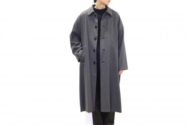 VOAAOV | ヴォアーブ WOOL OVERSIZE COAT (GREY)通販サイト - 京都