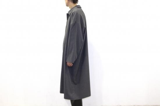 VOAAOV | ヴォアーブ WOOL OVERSIZE COAT (GREY)通販サイト - 京都