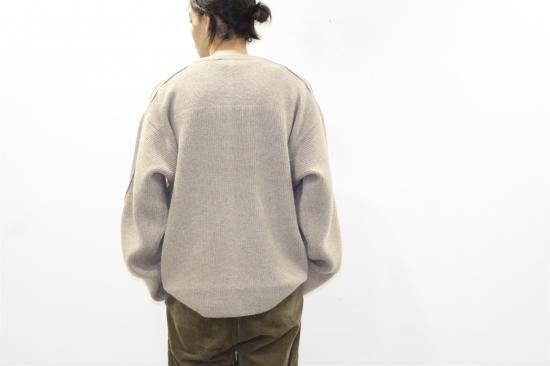 yoke carol別注 7G ALPACA WOOL RIB KNIT