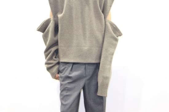YOKE | DETACHABLE FOLD UP SHARE KNIT(GRAYGE)通販サイト YOKE | DETACHABLE FOLD UP SHARE KNIT(GRAYGE)通販サイト