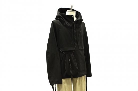 吉岡衣料店 | drawstring bag(sizeS・BLACK) | ドローストリングバッグ