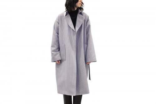 <img class='new_mark_img1' src='https://img.shop-pro.jp/img/new/icons47.gif' style='border:none;display:inline;margin:0px;padding:0px;width:auto;' />ATHA / WO/PL HIGH DENSITY MAXI COAT(HOUND TOOTH)