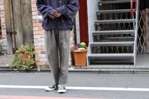 <img class='new_mark_img1' src='https://img.shop-pro.jp/img/new/icons47.gif' style='border:none;display:inline;margin:0px;padding:0px;width:auto;' />stein / WIDE TAPERED TROUSERS_A(GUN CLUB CHECK)