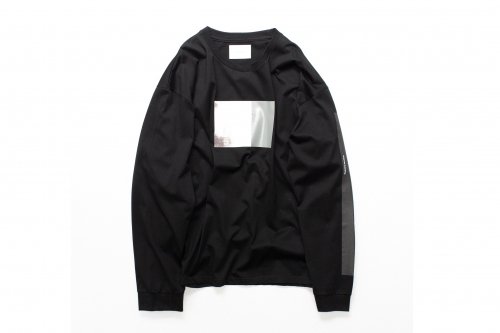 <img class='new_mark_img1' src='https://img.shop-pro.jp/img/new/icons47.gif' style='border:none;display:inline;margin:0px;padding:0px;width:auto;' />stein / OVERSIZED LONG SLEEVE TEE_A(BLACK)