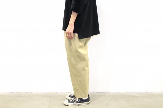 SAYATOMO / Karusan Twill Pants (BEIGE)通販サイト - 京都取扱い店舗 