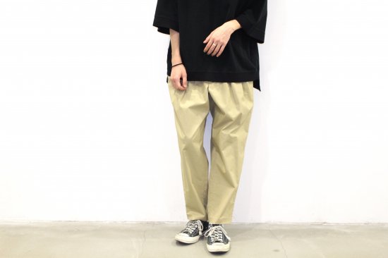 SAYATOMO / Karusan Twill Pants (BEIGE)通販サイト - 京都取扱い店舗