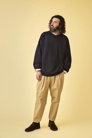 SAYATOMO / Karusan Twill Pants (BEIGE)通販サイト - 京都 SAYATOMO / Karusan Twill Pants (BEIGE)通販サイト - 京都